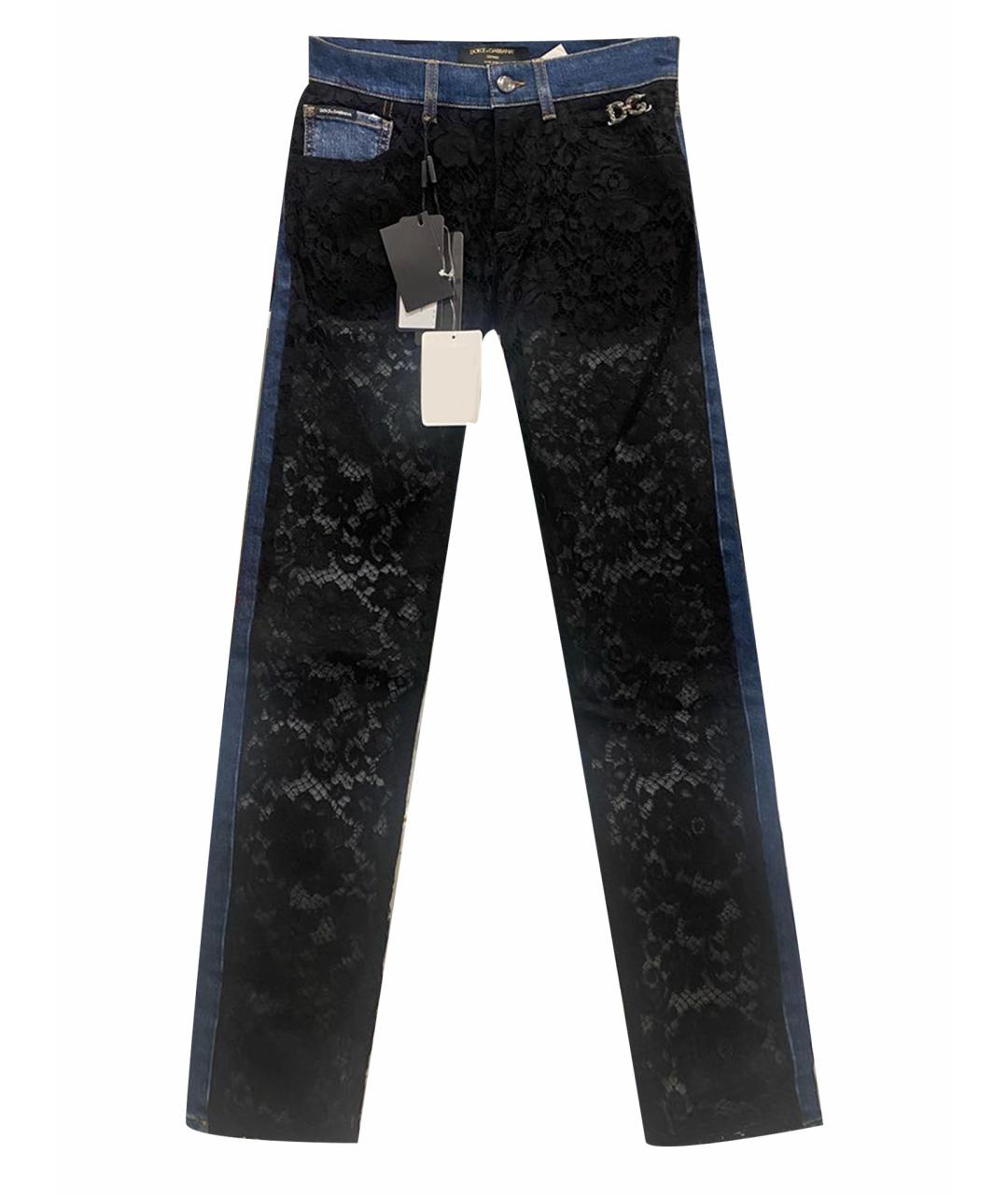 DOLCE&GABBANA Синие джинсы слим, фото 10