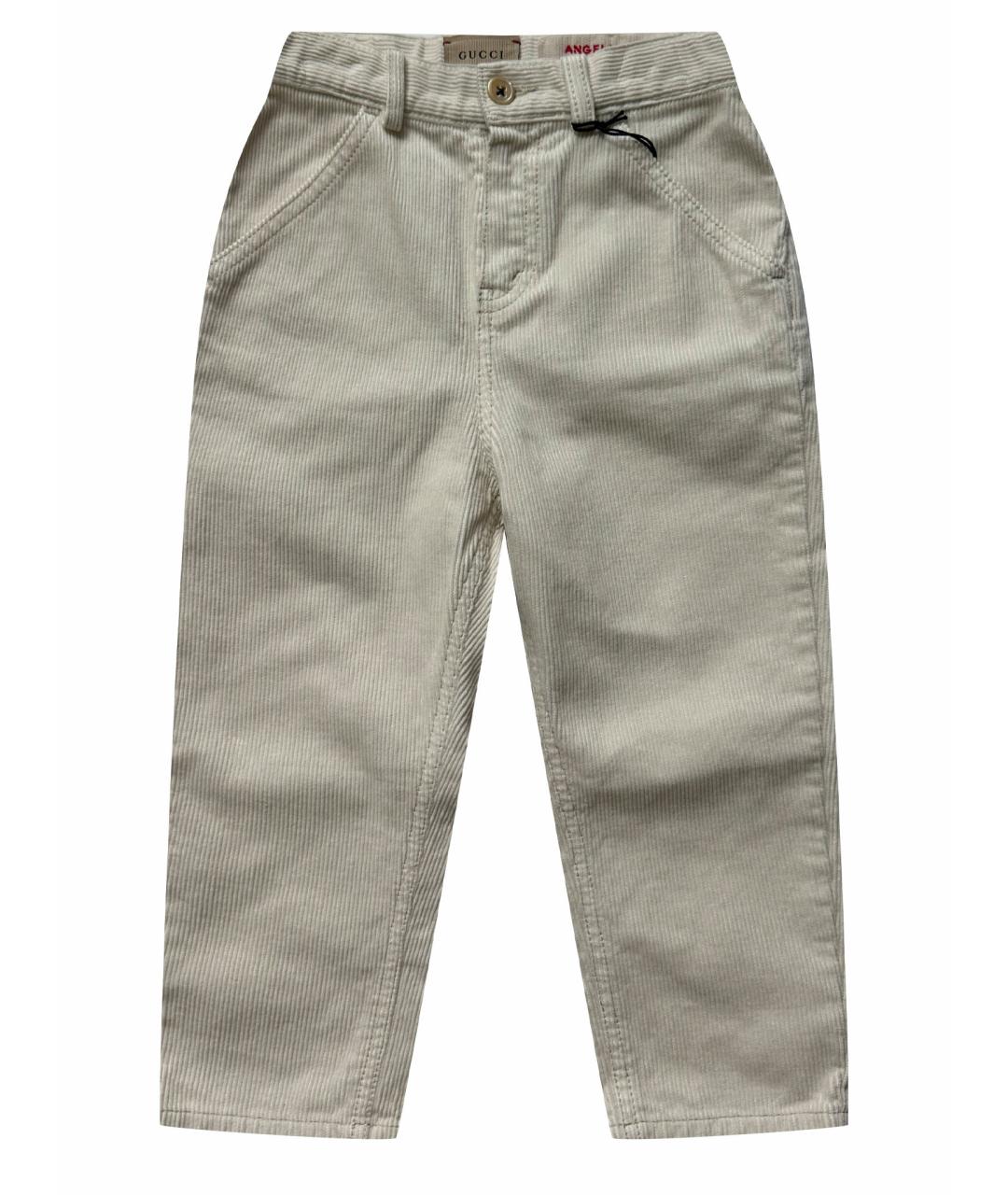 GUCCI Белые брюки и шорты, фото 1