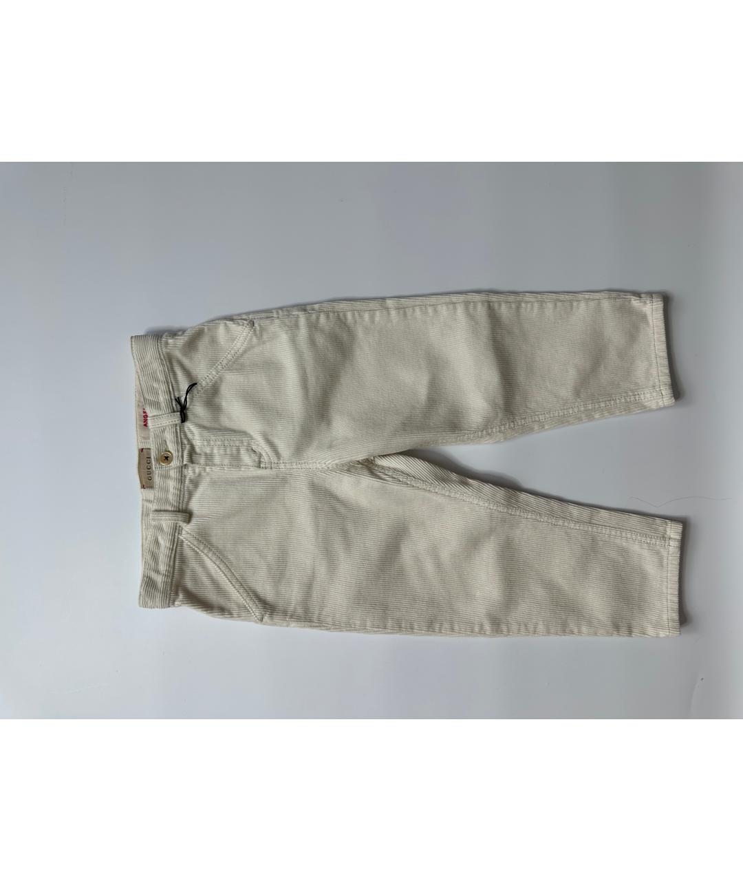 GUCCI Белые брюки и шорты, фото 4