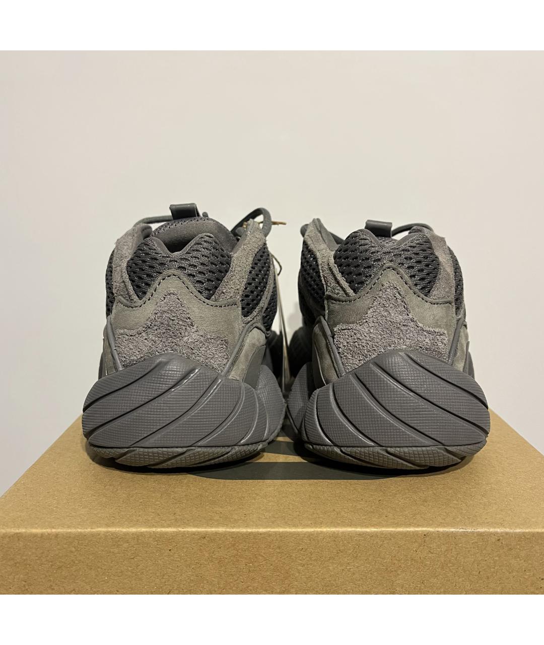 ADIDAS YEEZY Серые замшевые кроссовки, фото 8