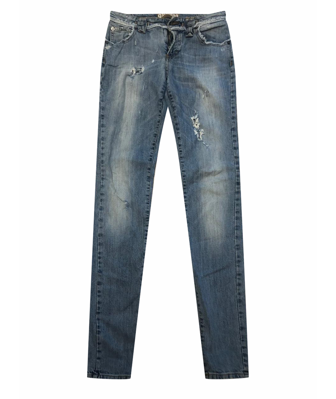 JOHN GALLIANO Голубые джинсы слим, фото 1