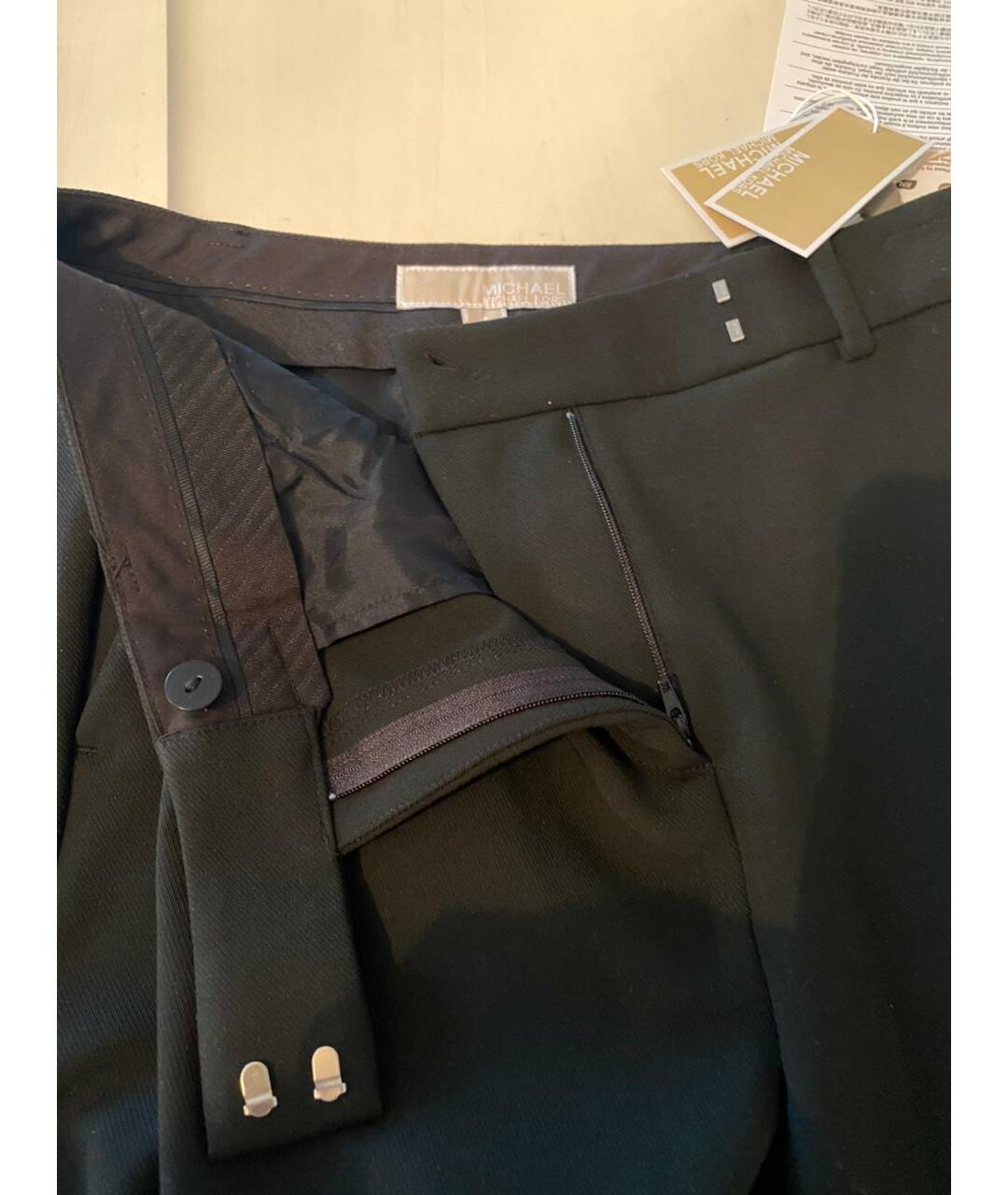 MICHAEL KORS Черные брюки широкие, фото 4