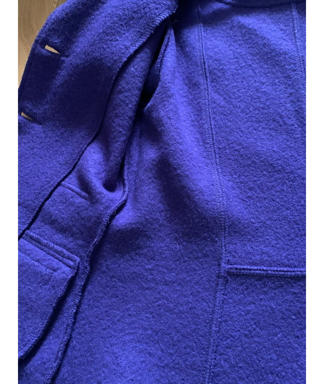 BOGNER Фиолетовый шерстяной жакет/пиджак, фото 7
