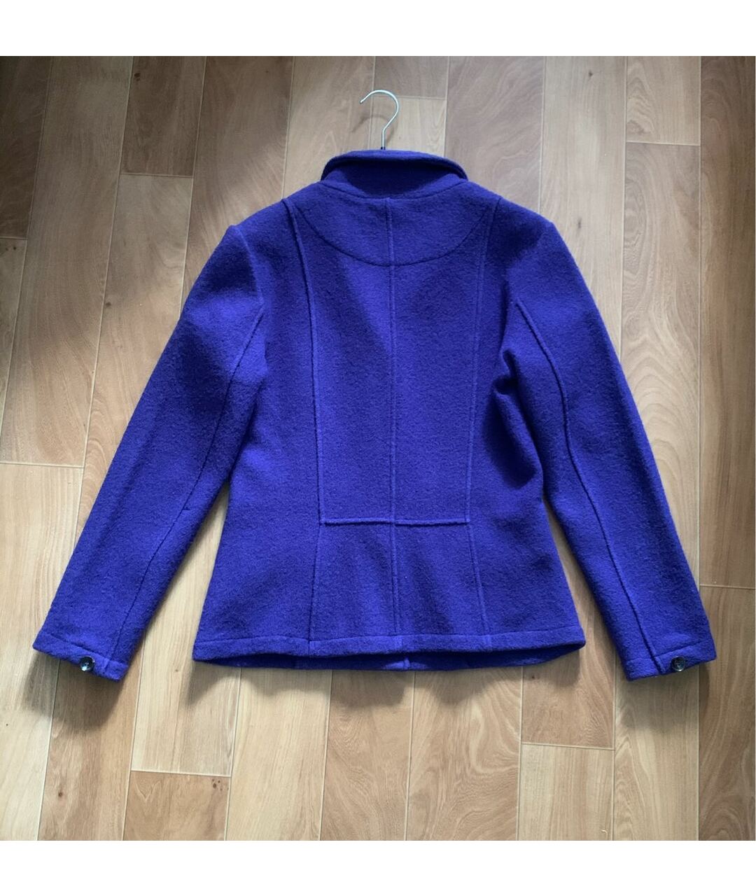 BOGNER Фиолетовый шерстяной жакет/пиджак, фото 2