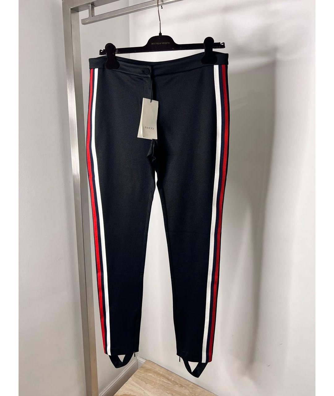 GUCCI Черные брюки узкие, фото 4