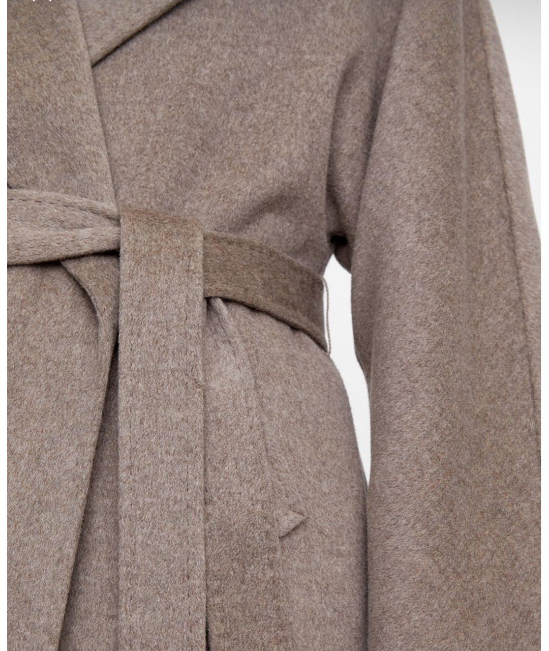 12 STOREEZ Антрацитовое шерстяное пальто, фото 4