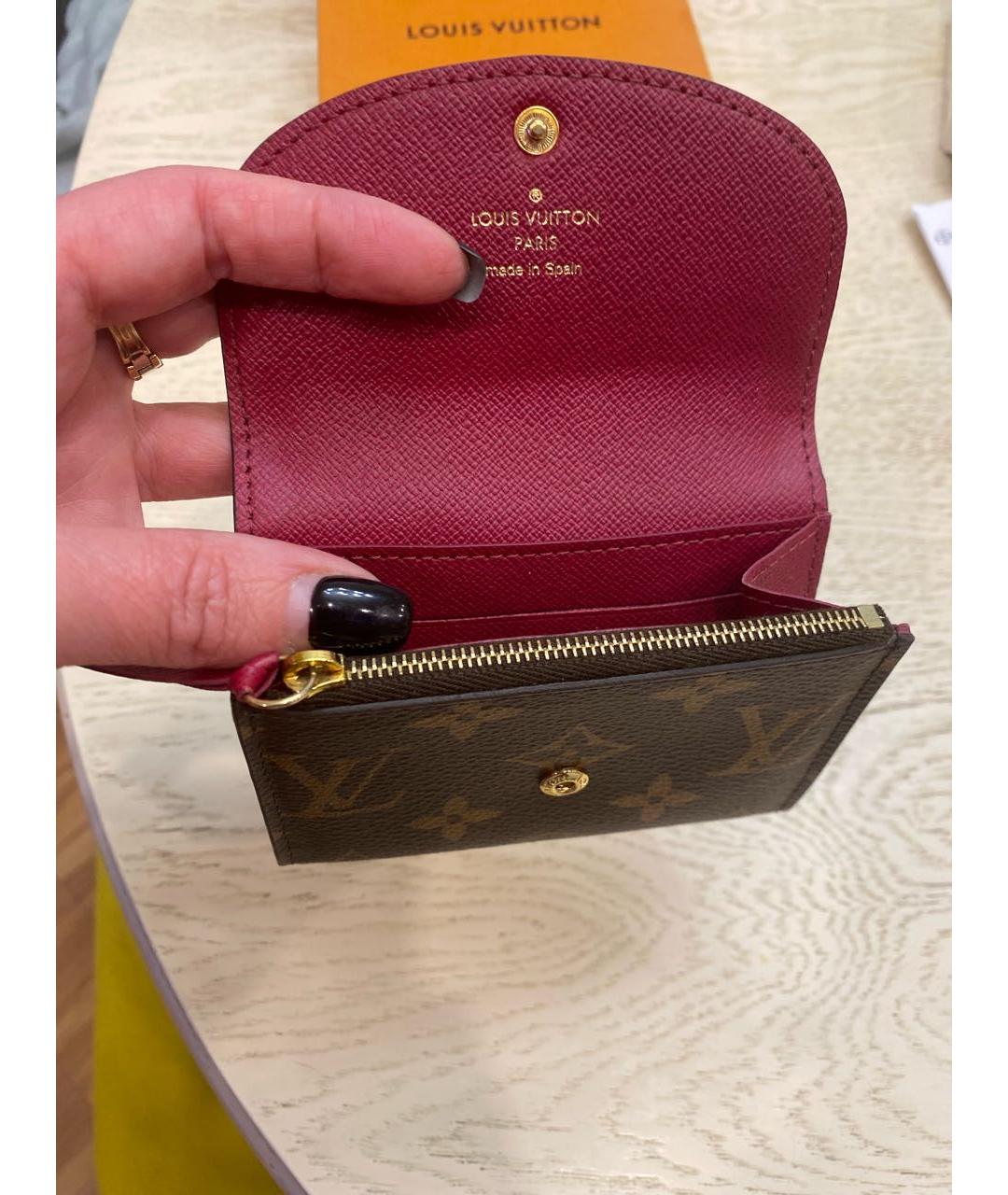 LOUIS VUITTON Мульти кожаный кошелек, фото 4