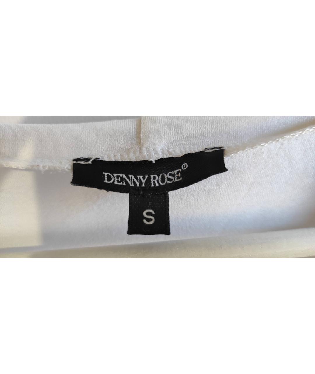 DENNY ROSE Белая вискозная футболка, фото 8