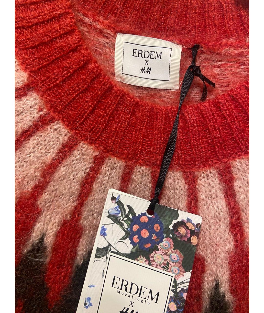ERDEM Красный шерстяной джемпер / свитер, фото 2
