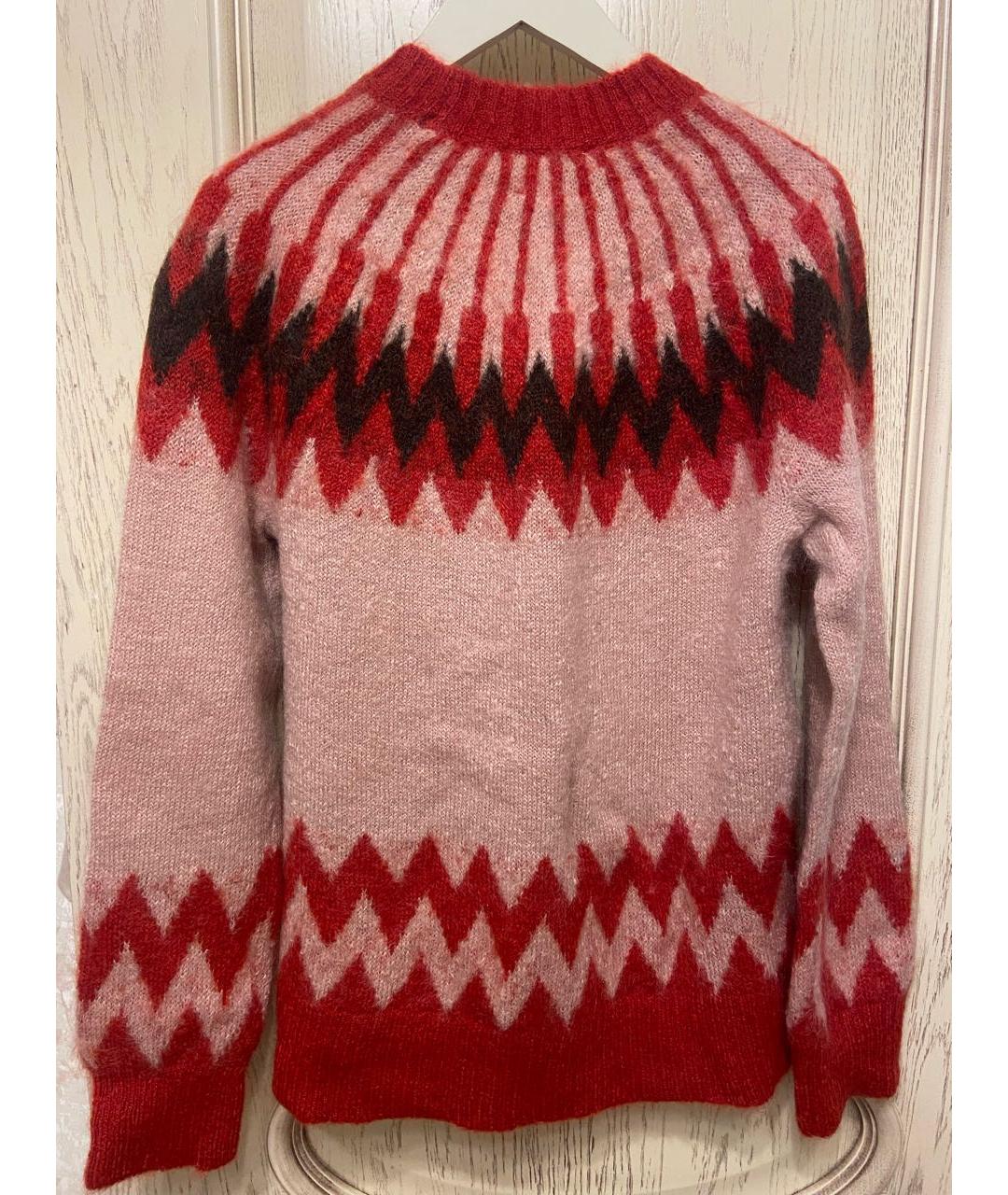ERDEM Красный шерстяной джемпер / свитер, фото 3
