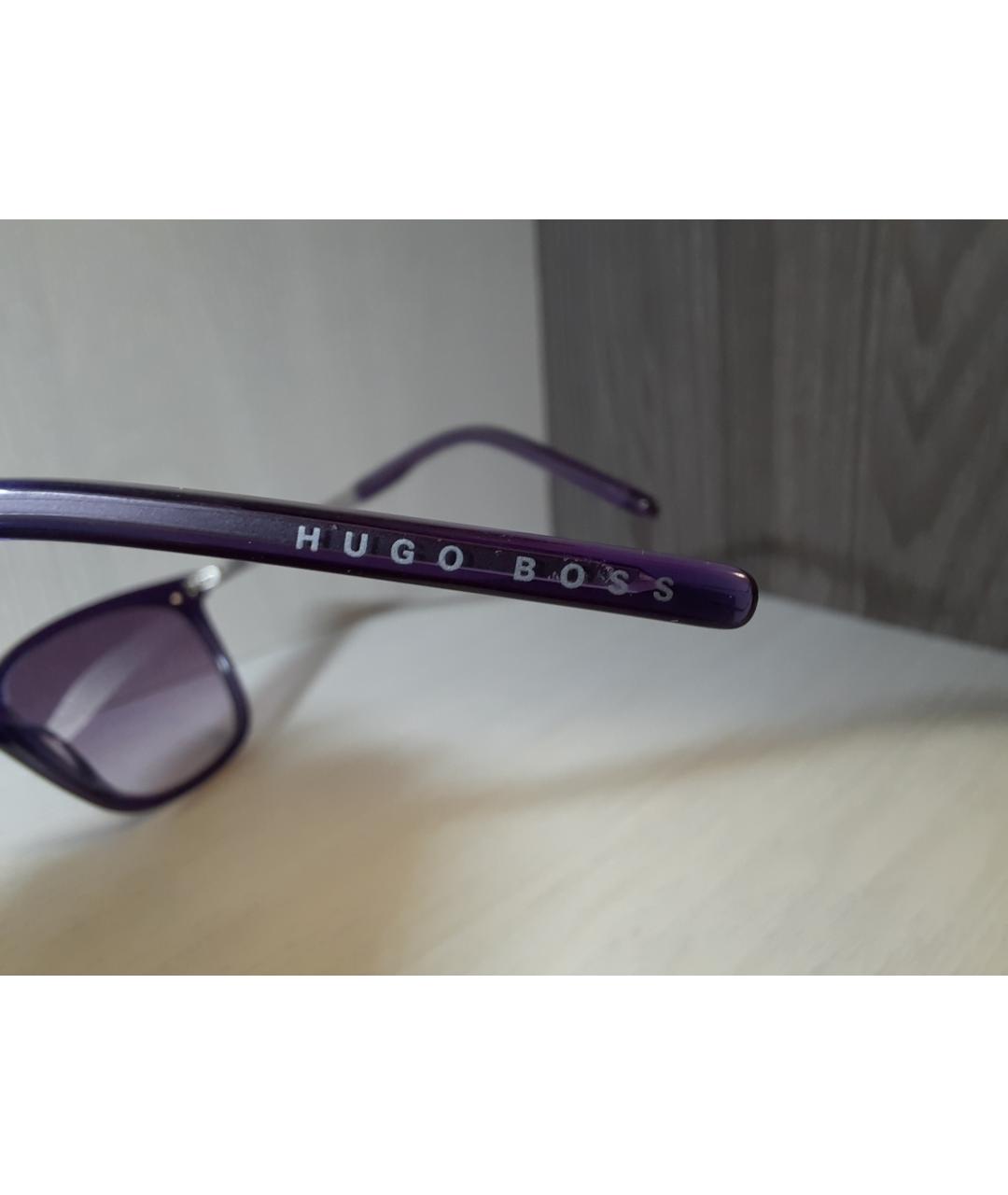 HUGO BOSS Фиолетовые солнцезащитные очки, фото 6