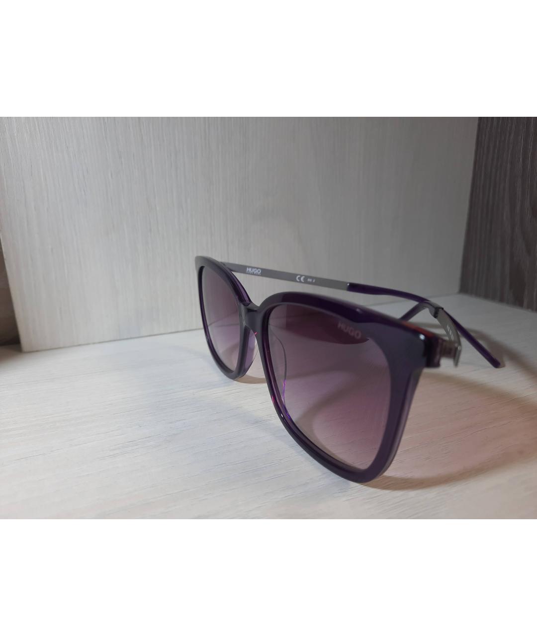 HUGO BOSS Фиолетовые солнцезащитные очки, фото 4