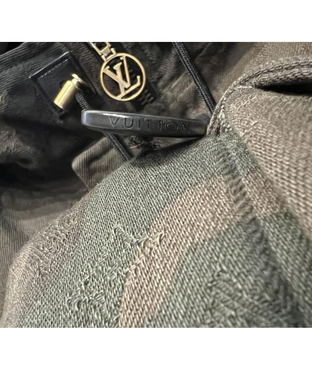 LOUIS VUITTON Хаки хлопковая парка, фото 9