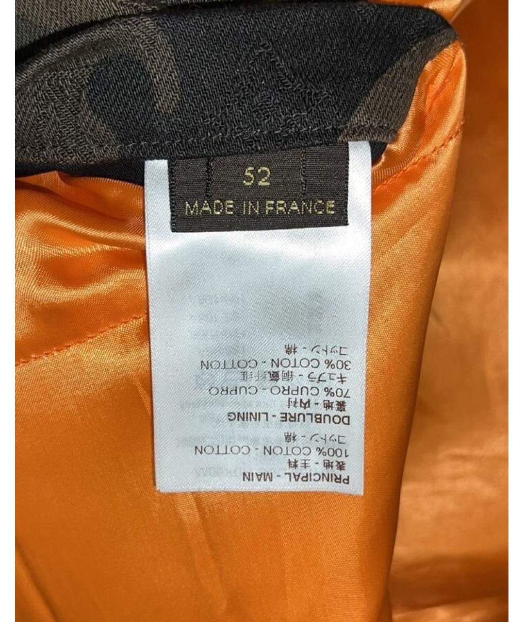LOUIS VUITTON Хаки хлопковая парка, фото 5