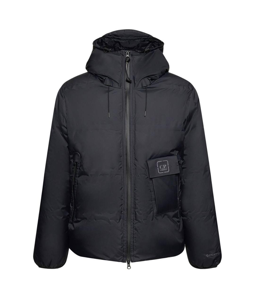 CP COMPANY Черный пуховик, фото 6
