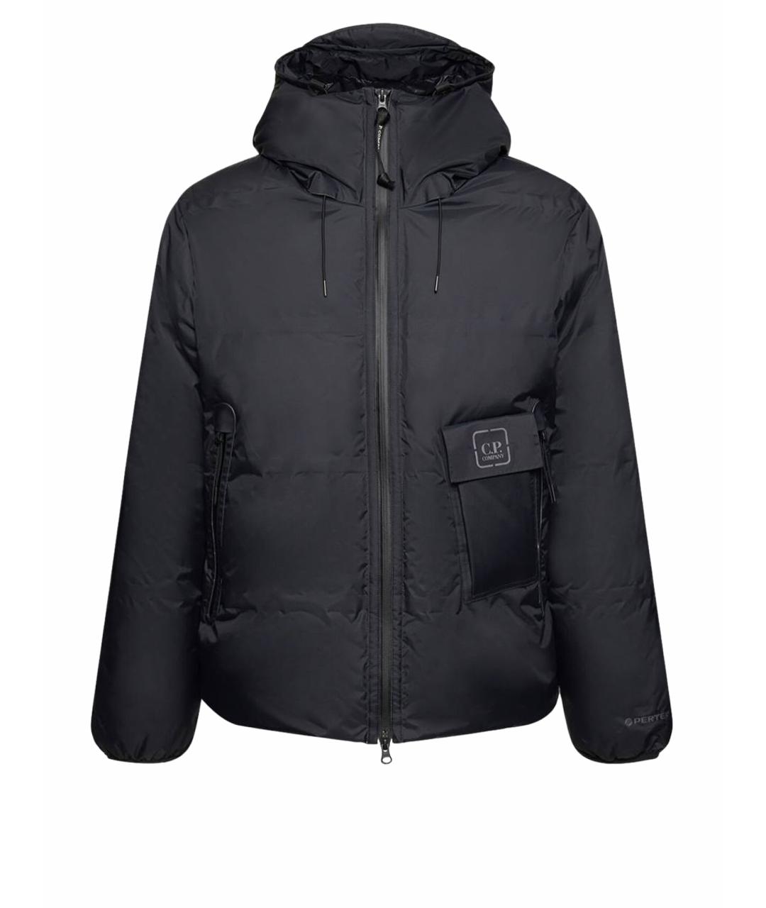 CP COMPANY Черный пуховик, фото 1