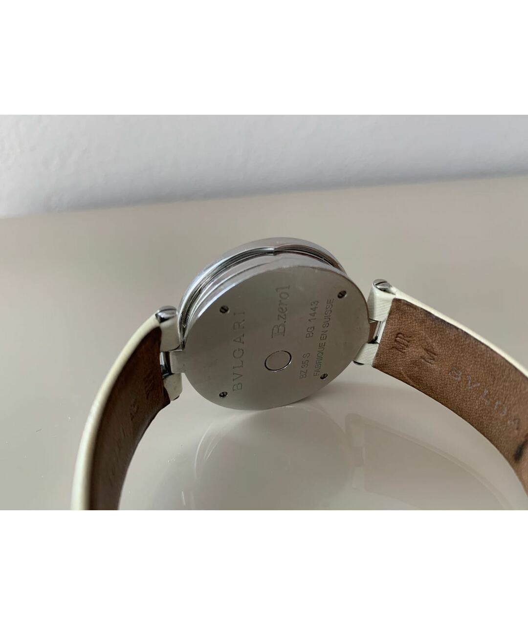 BVLGARI Белые стальные часы, фото 2