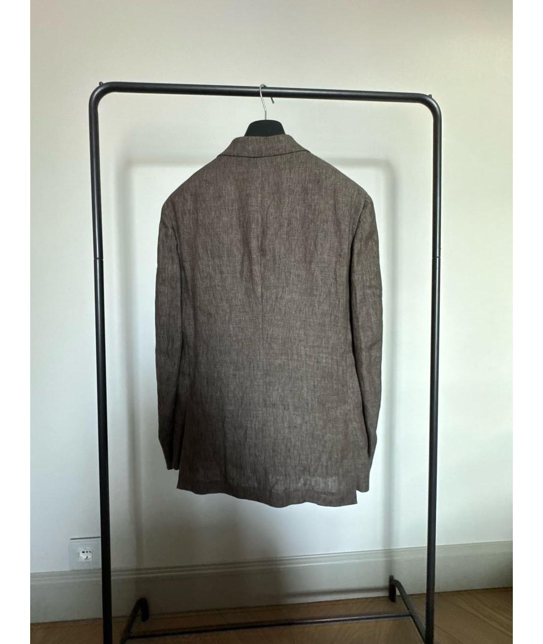 ZZEGNA Коричневый классический костюм, фото 5