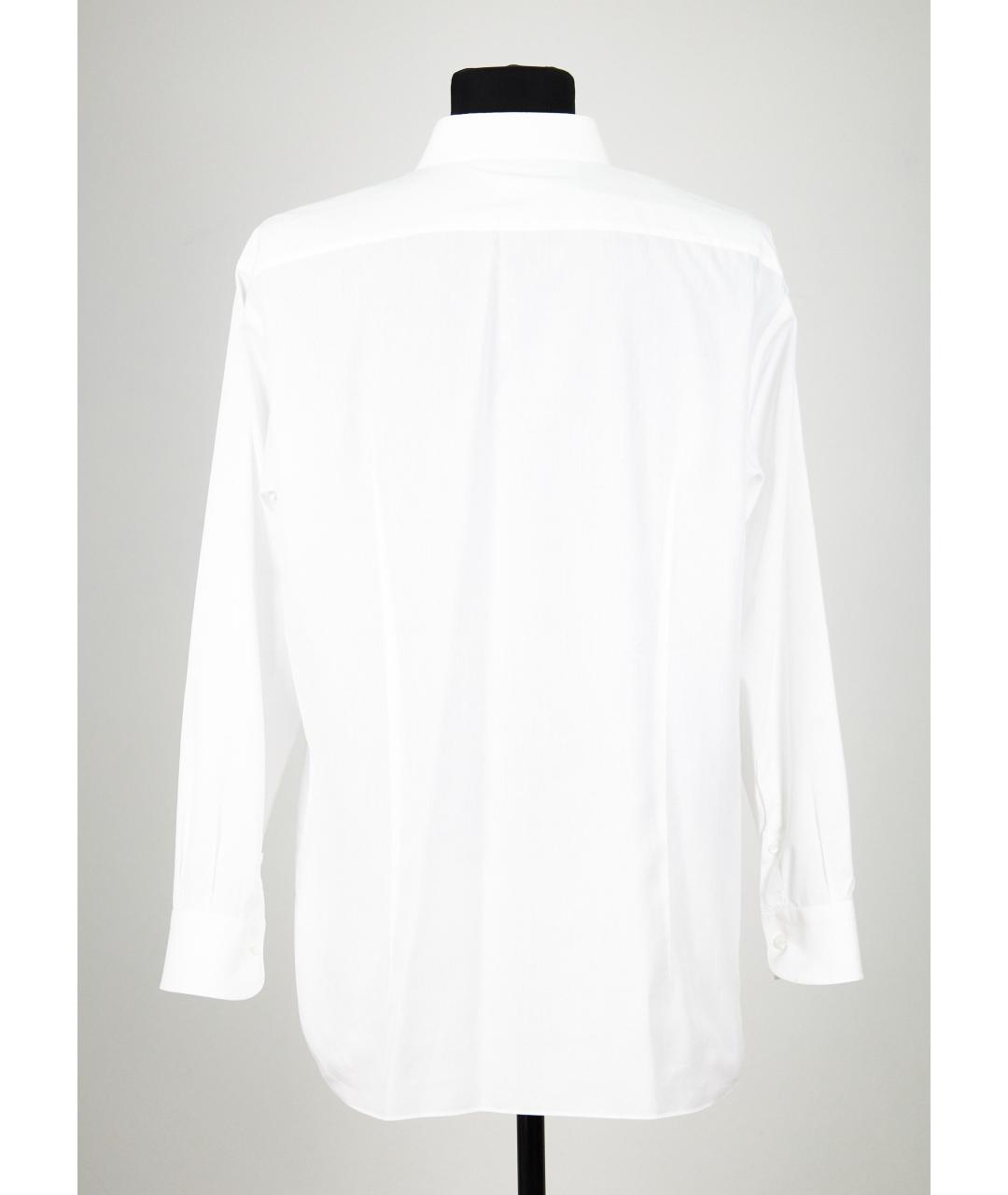 BRIONI Белая хлопковая классическая рубашка, фото 2