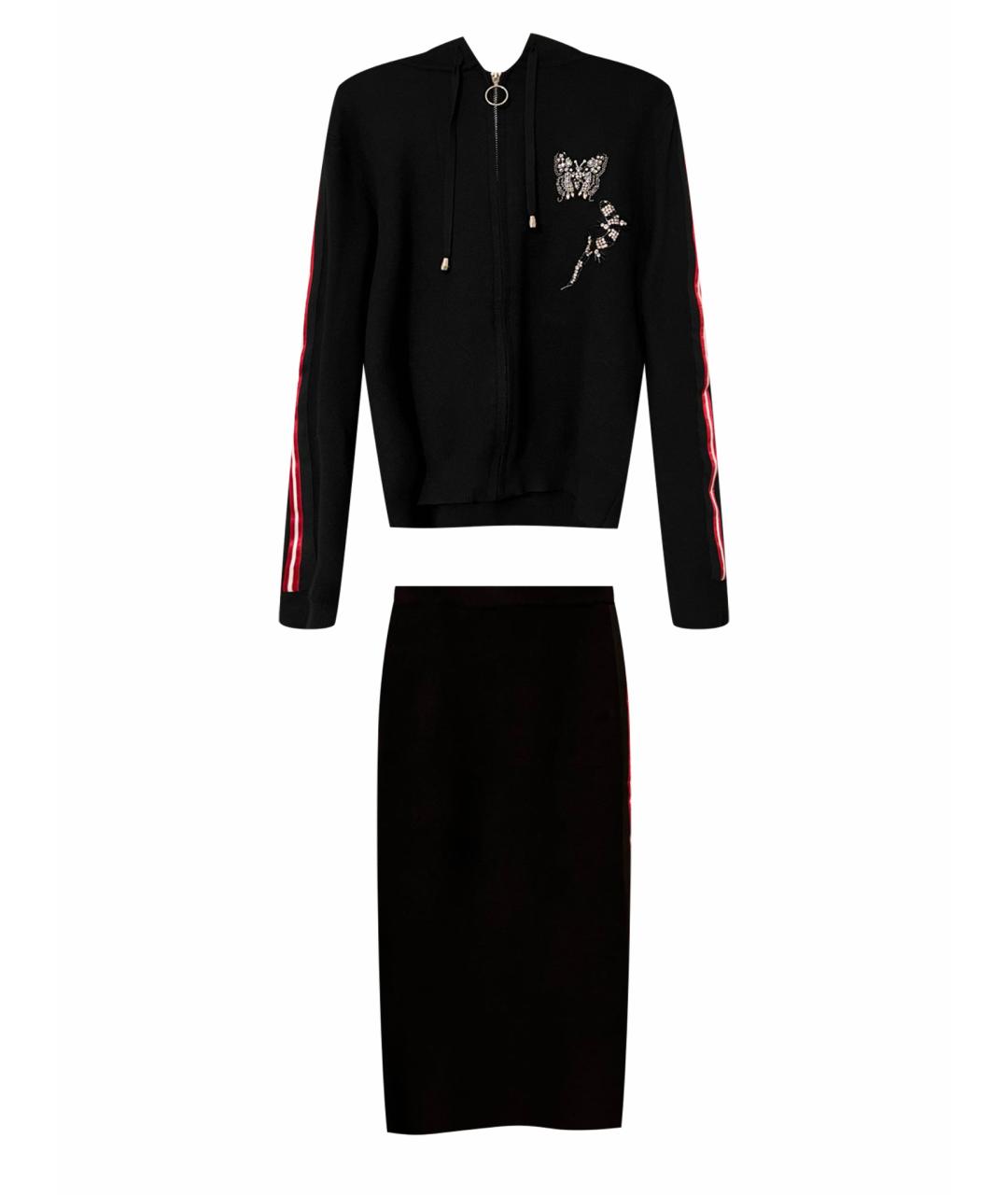 ERMANNO ERMANNO Черный полиамидовый костюм с юбками, фото 1