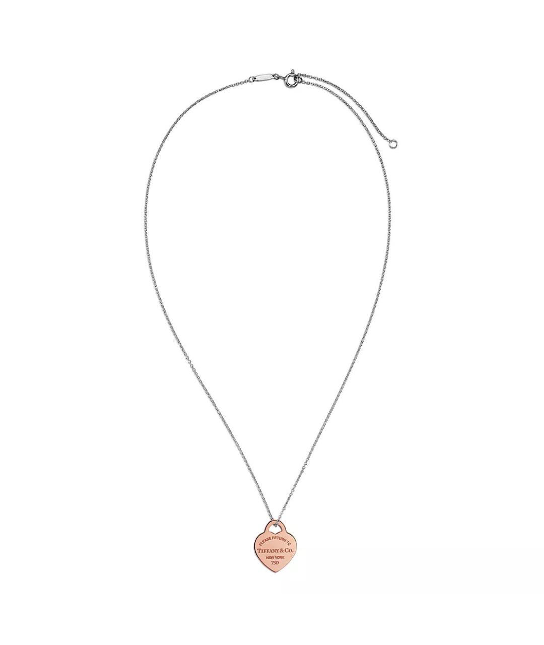 TIFFANY&CO Золотая подвеска из розового золота, фото 1