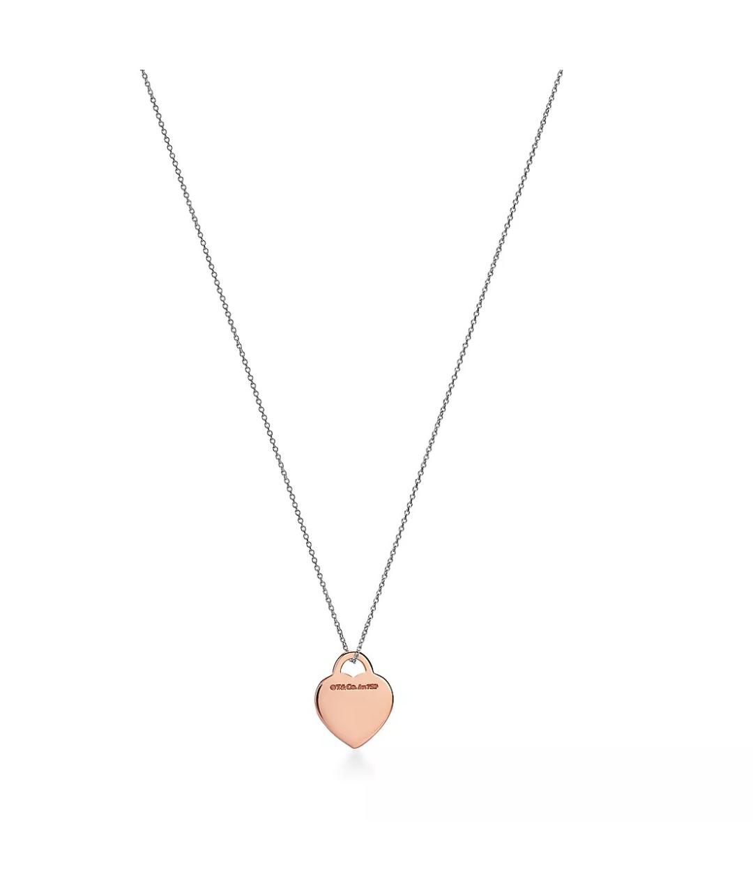 TIFFANY&CO Золотая подвеска из розового золота, фото 3