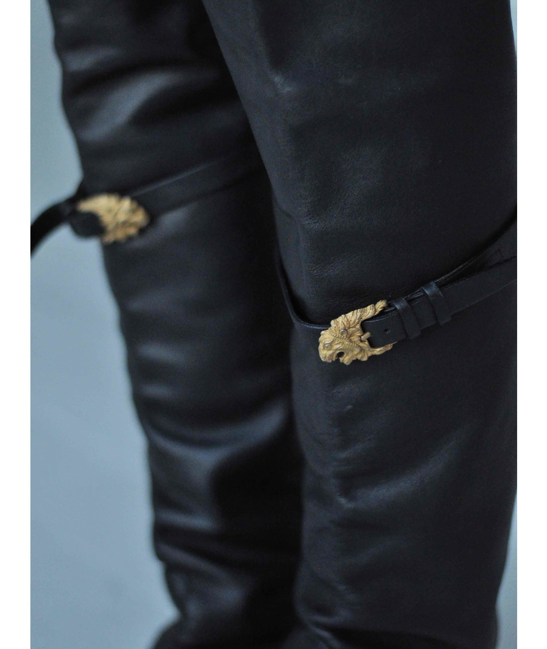 VALENTINO Черные кожаные сапоги, фото 2