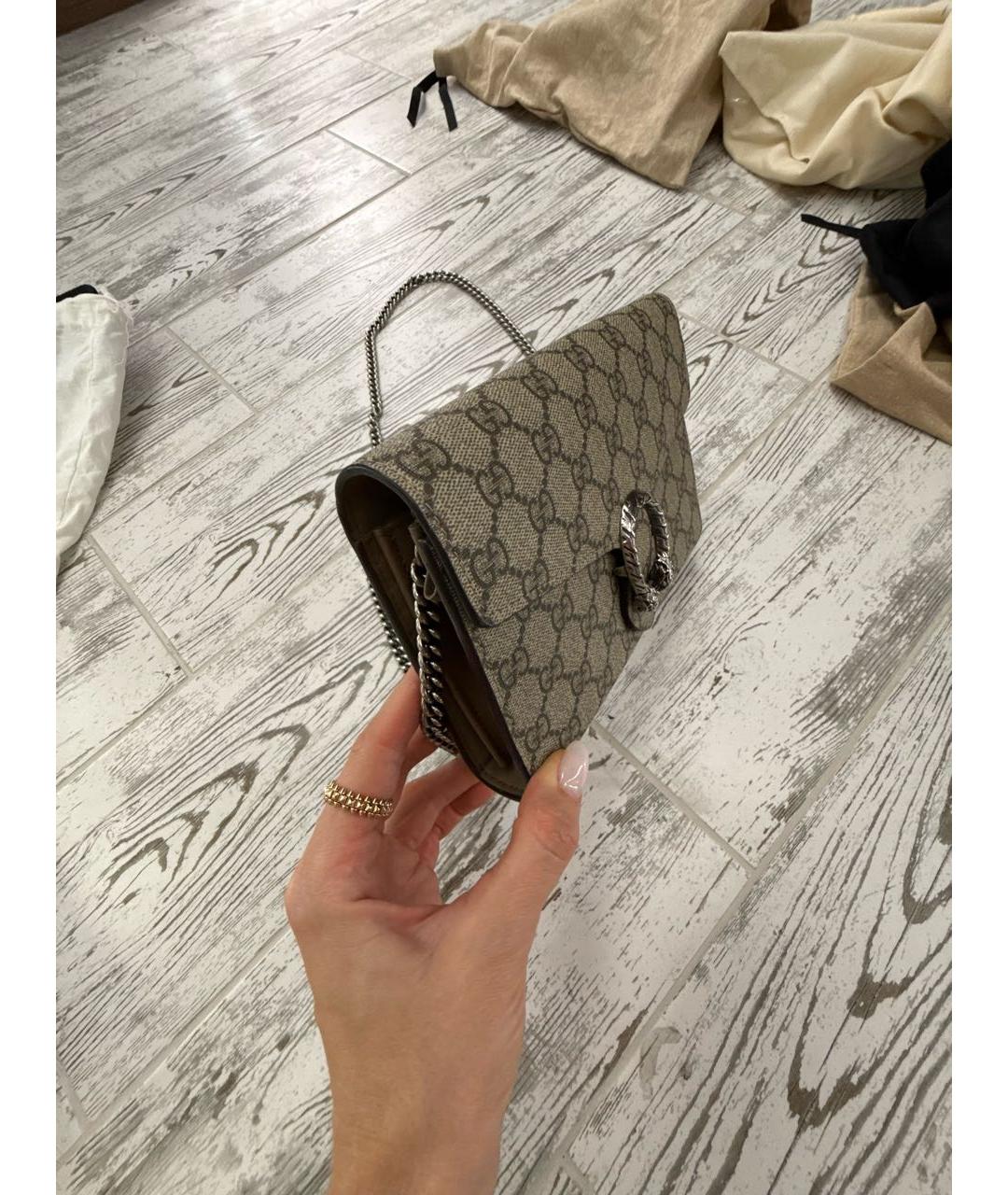 GUCCI Бежевая сумка через плечо, фото 2