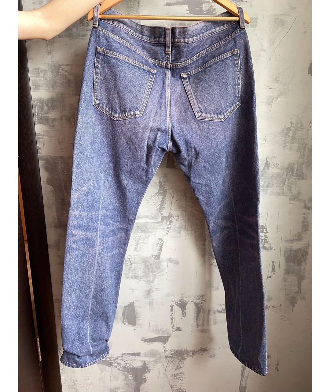 BALENCIAGA Мульти хлопковые прямые джинсы, фото 2