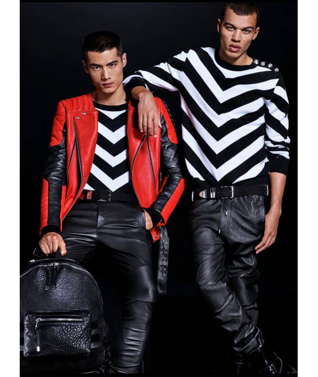 BALMAIN Мульти хлопковый джемпер / свитер, фото 7