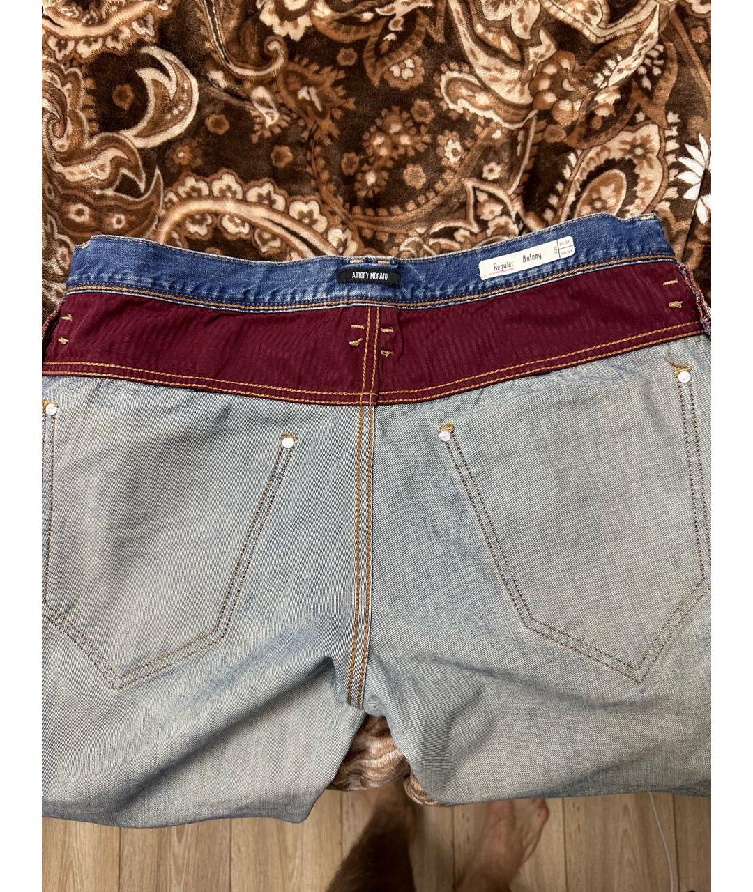 ANTONY MORATO Хлопковые прямые джинсы, фото 4