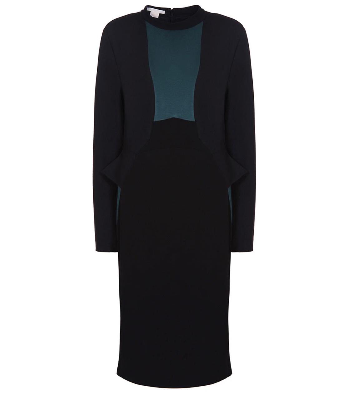 ANTONIO BERARDI Черное шерстяное повседневное платье, фото 1