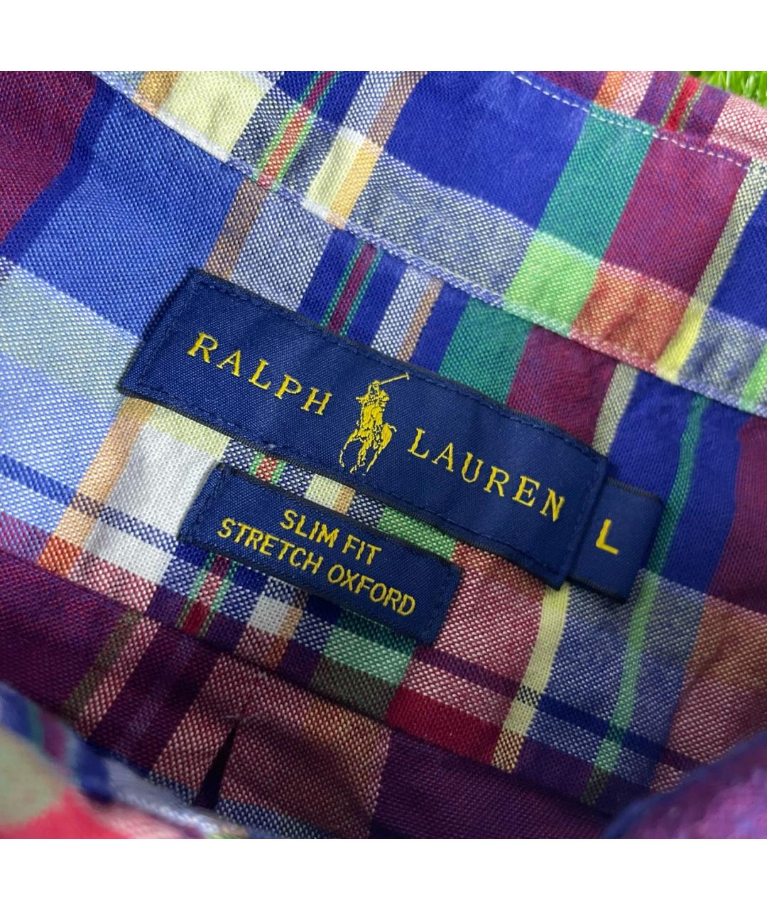RALPH LAUREN Хлопковая кэжуал рубашка, фото 3