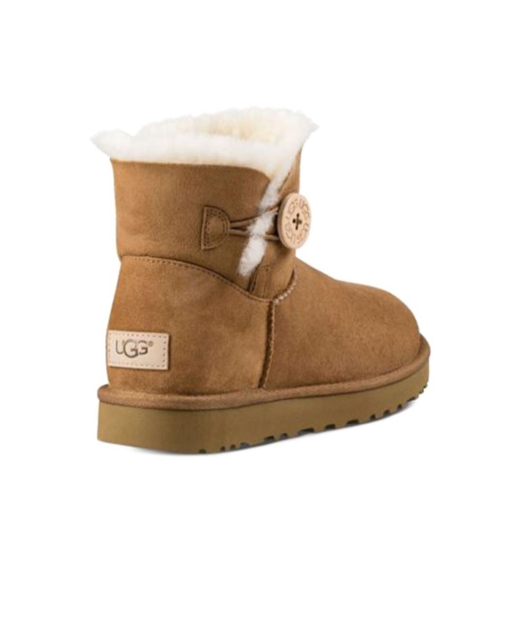 UGG AUSTRALIA Коричневые ботинки, фото 3