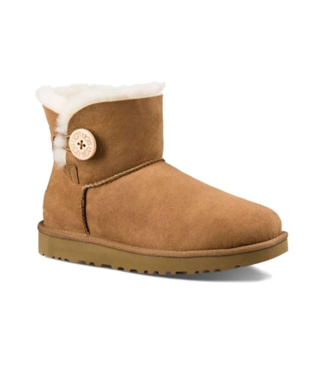 UGG AUSTRALIA Коричневые ботинки, фото 2