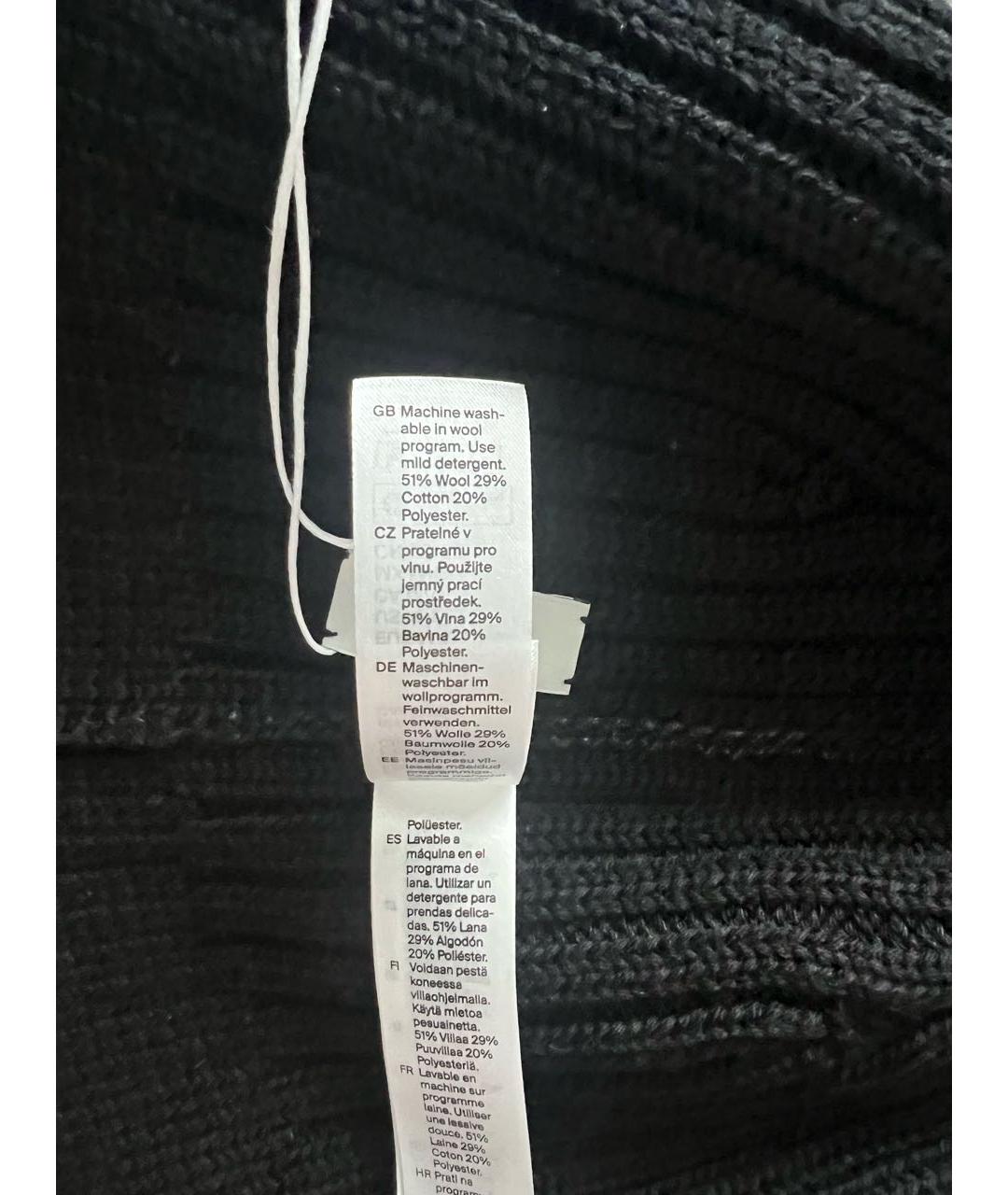 COS Черная шерстяная панама, фото 6