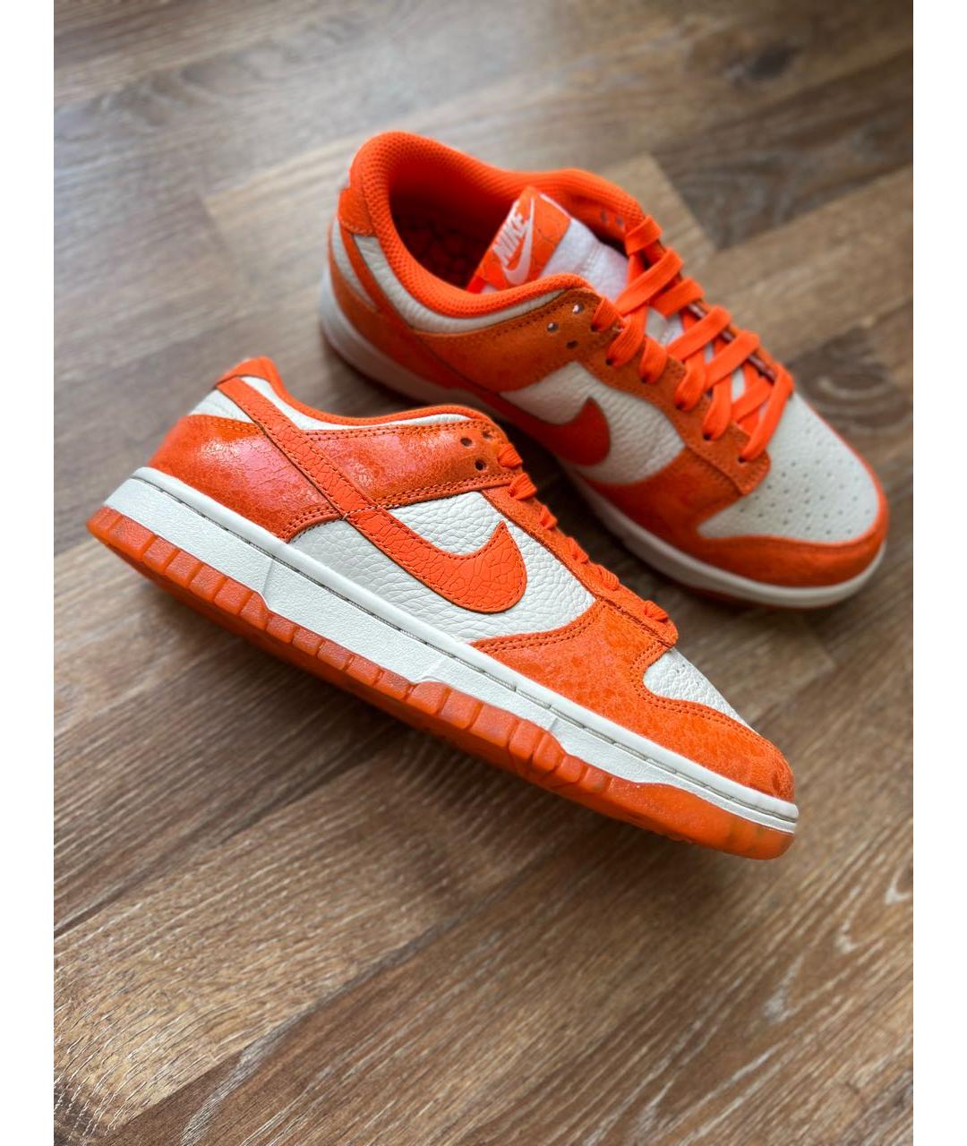 NIKE Оранжевое кеды, фото 4