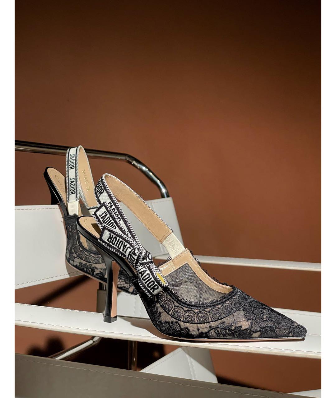 CHRISTIAN DIOR Черные туфли, фото 5