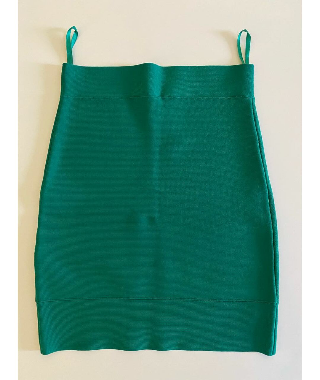 BCBG MAXAZRIA Зеленая юбка мини, фото 2