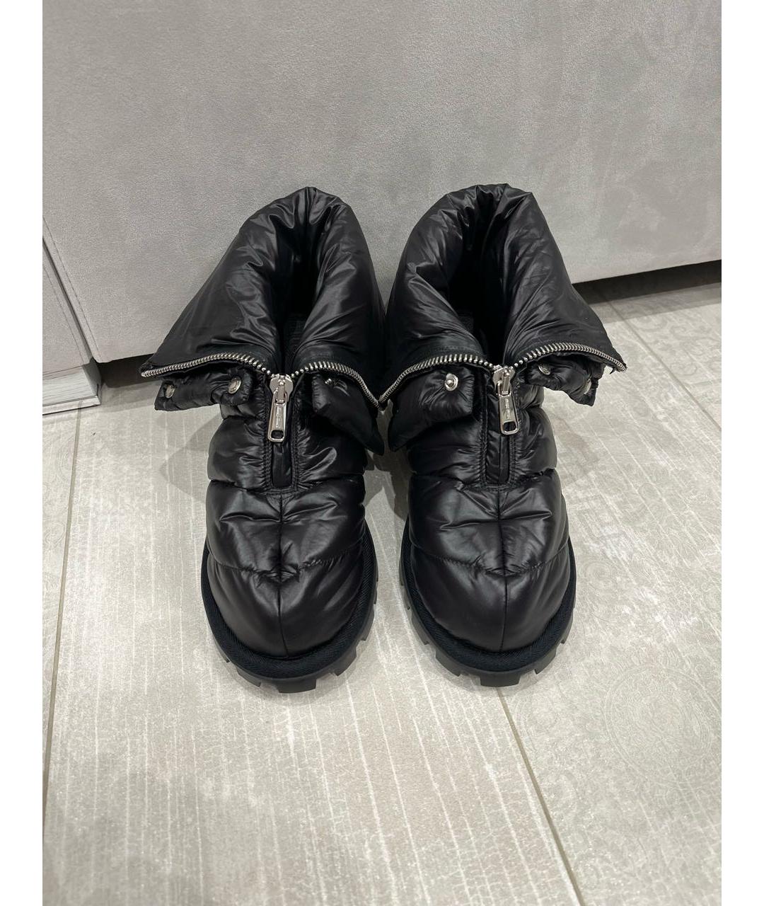MIU MIU Черные ботинки, фото 3