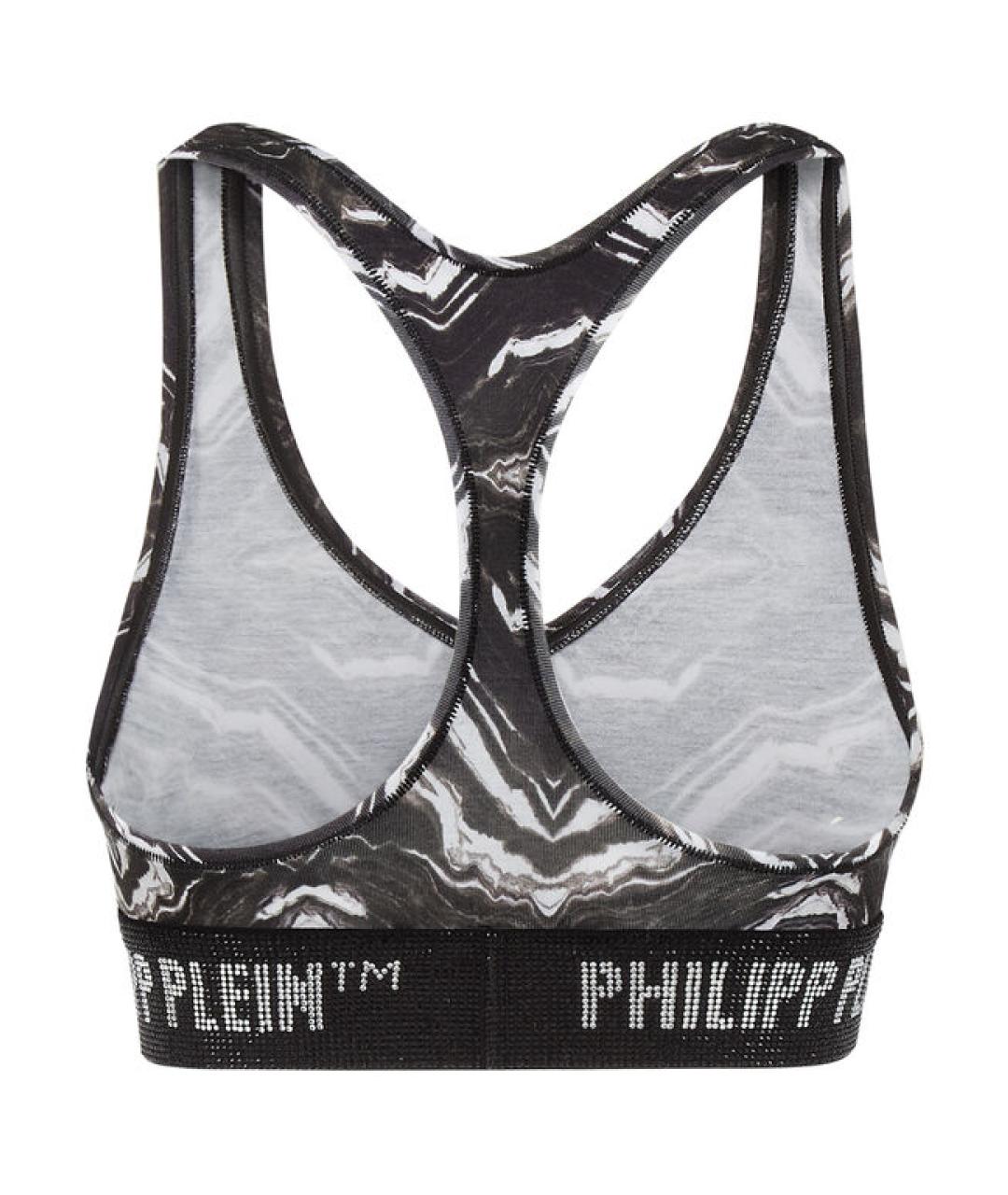 PHILIPP PLEIN Черный бюстгалтеры, фото 2