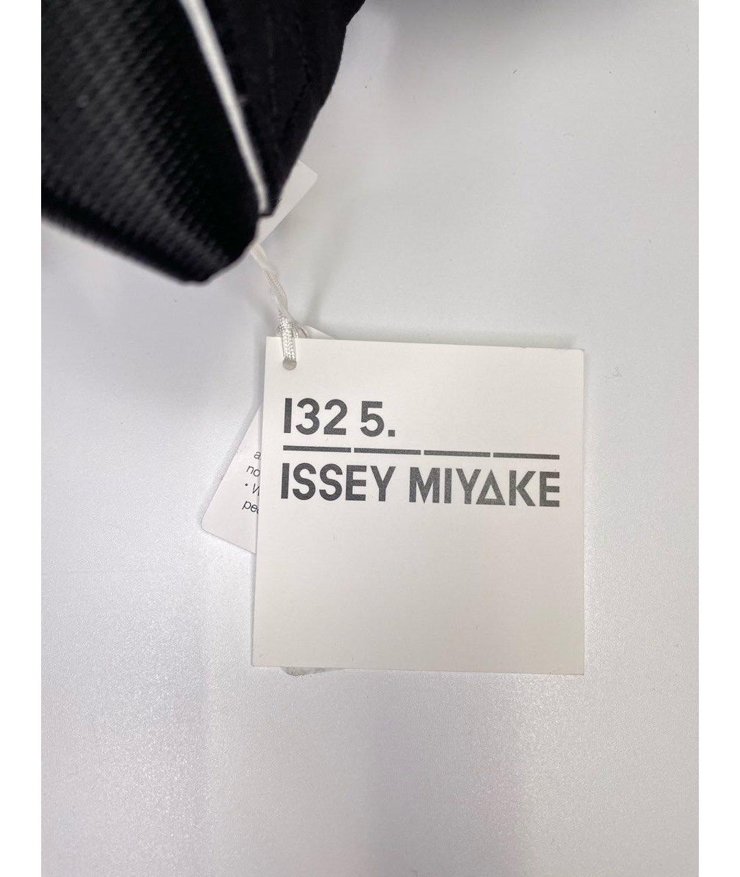 132 5. ISSEY MIYAKE Черная сумка тоут, фото 6