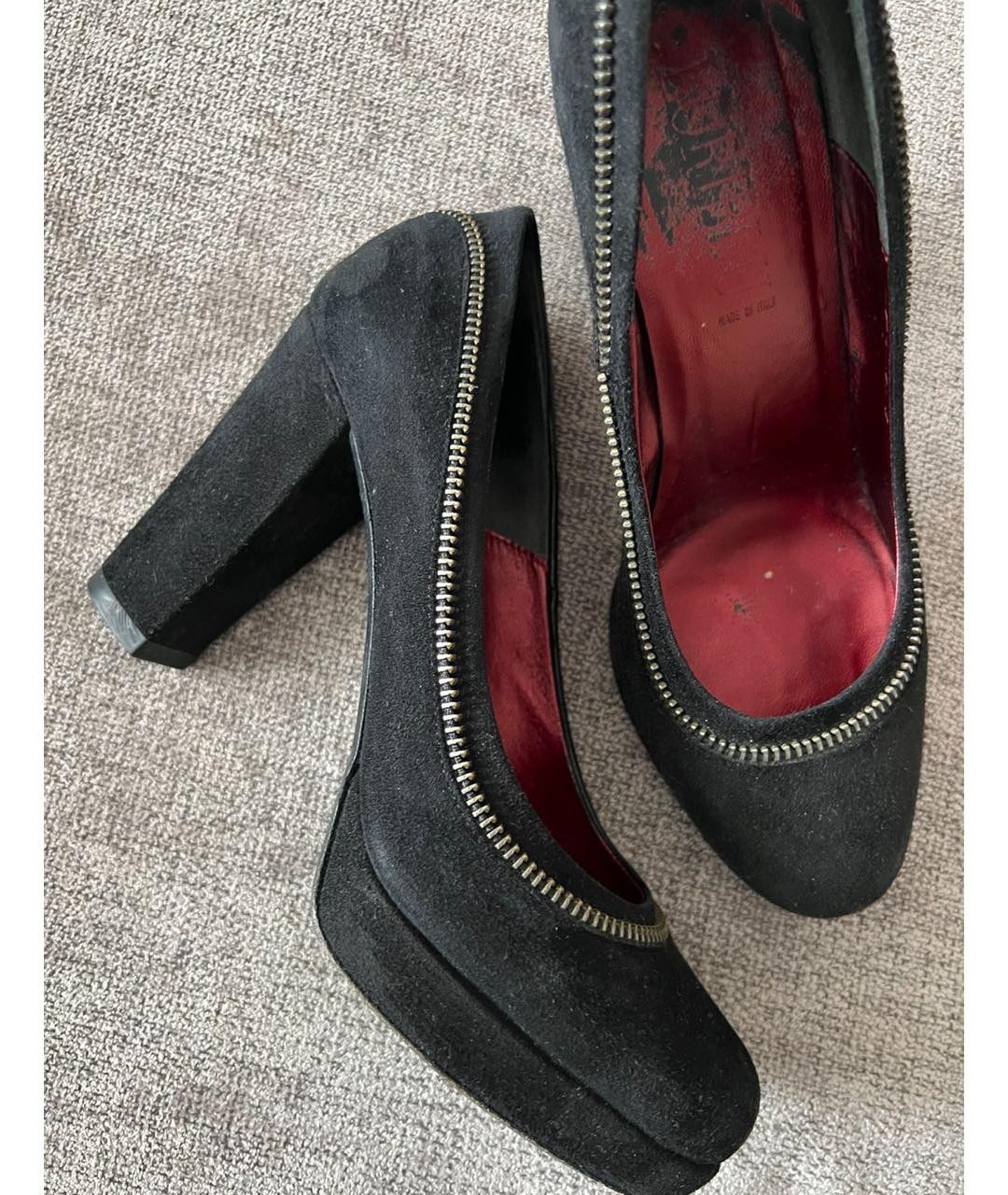 LORIBLU Черные замшевые туфли, фото 3
