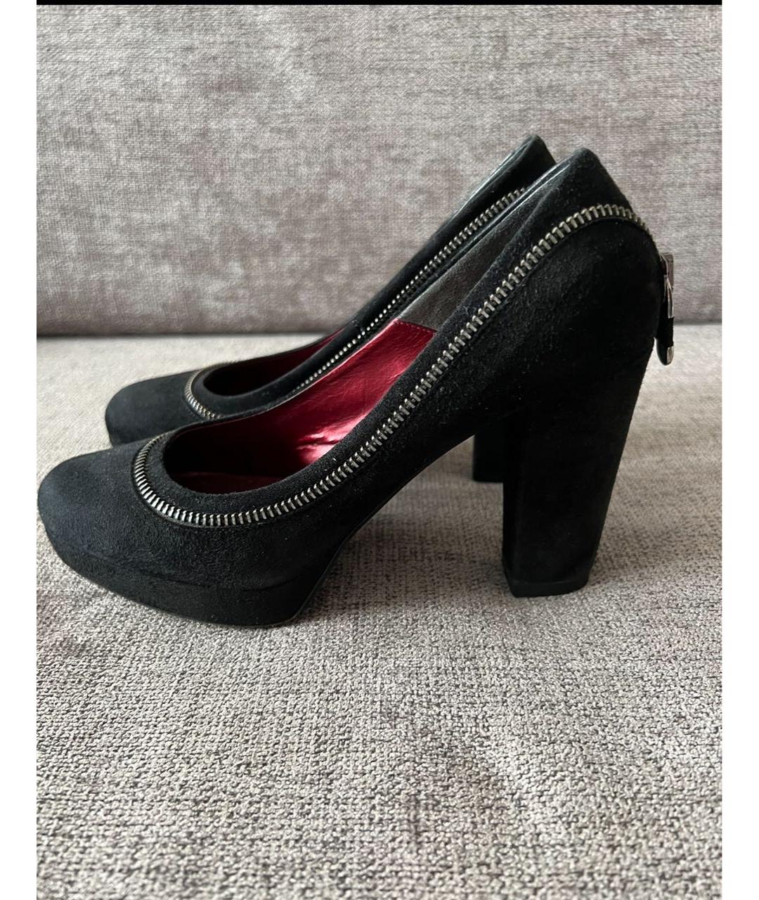 LORIBLU Черные замшевые туфли, фото 2
