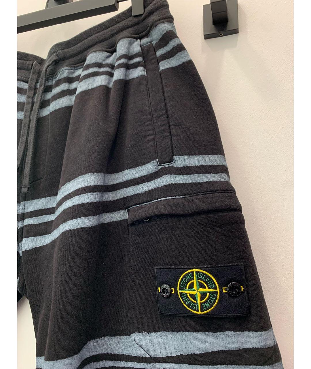STONE ISLAND Хлопковые шорты, фото 4