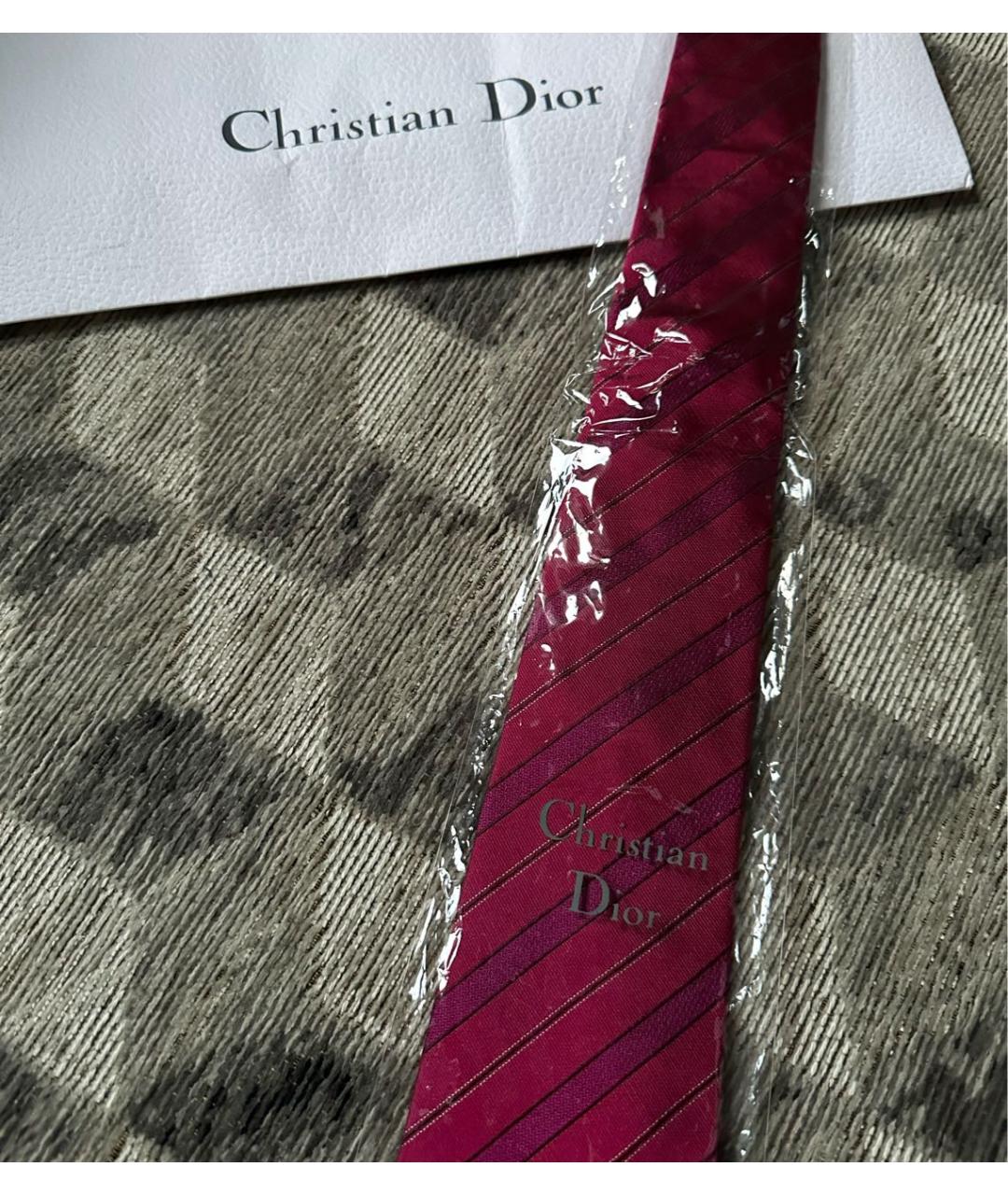 CHRISTIAN DIOR Мульти шелковый галстук, фото 6