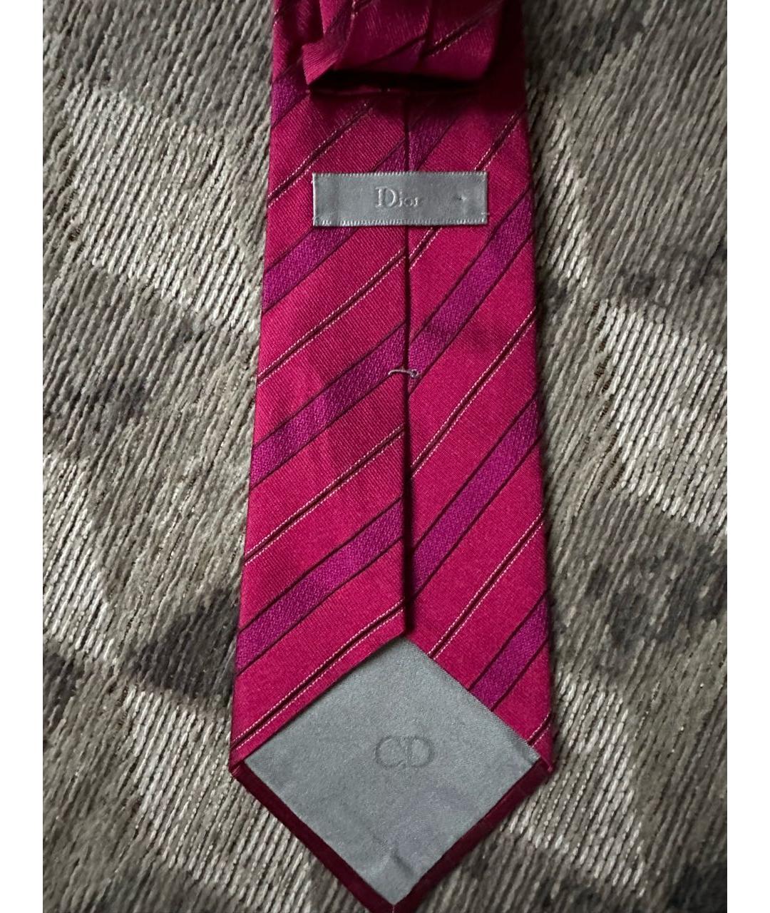 CHRISTIAN DIOR Мульти шелковый галстук, фото 2