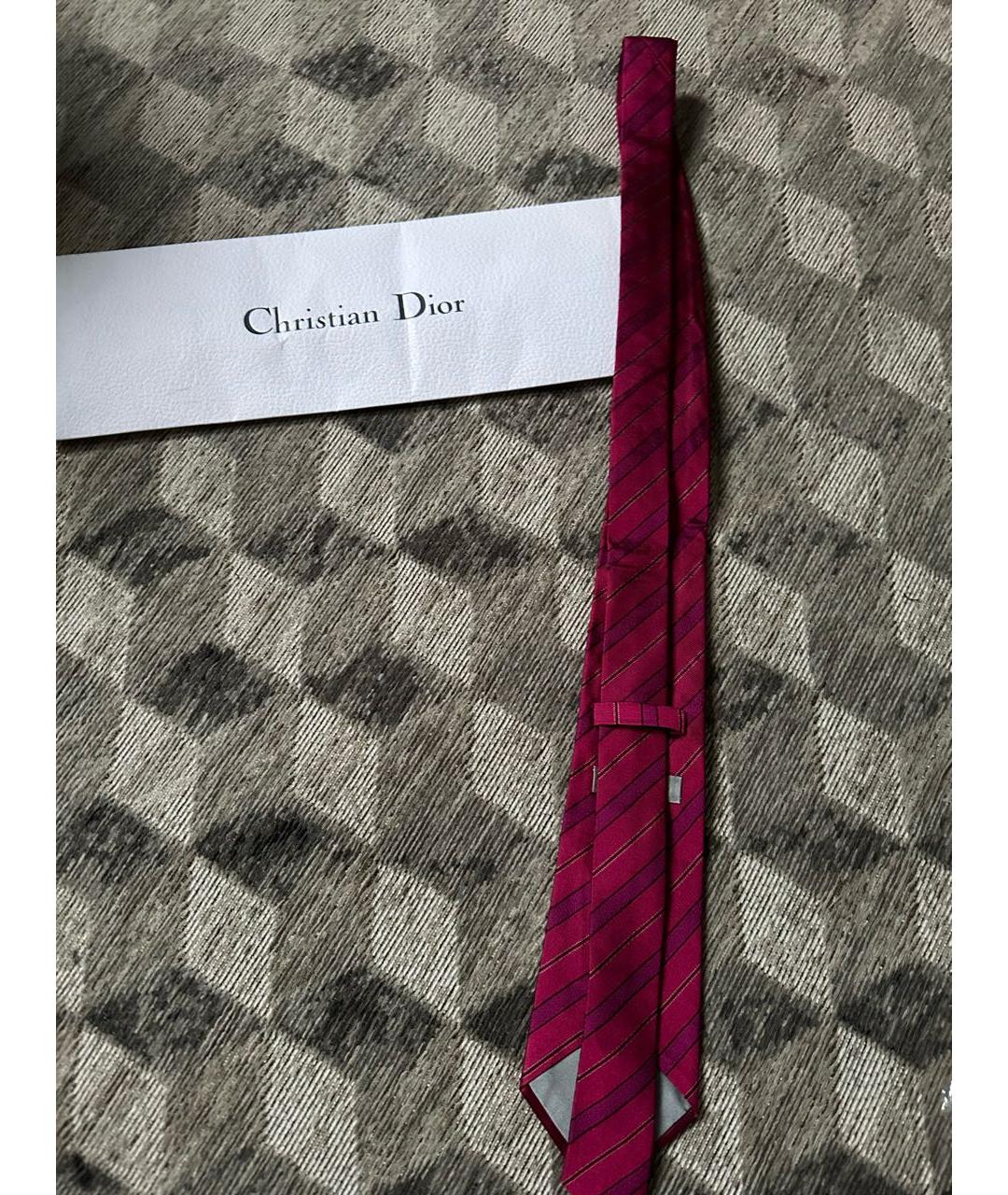 CHRISTIAN DIOR Мульти шелковый галстук, фото 4