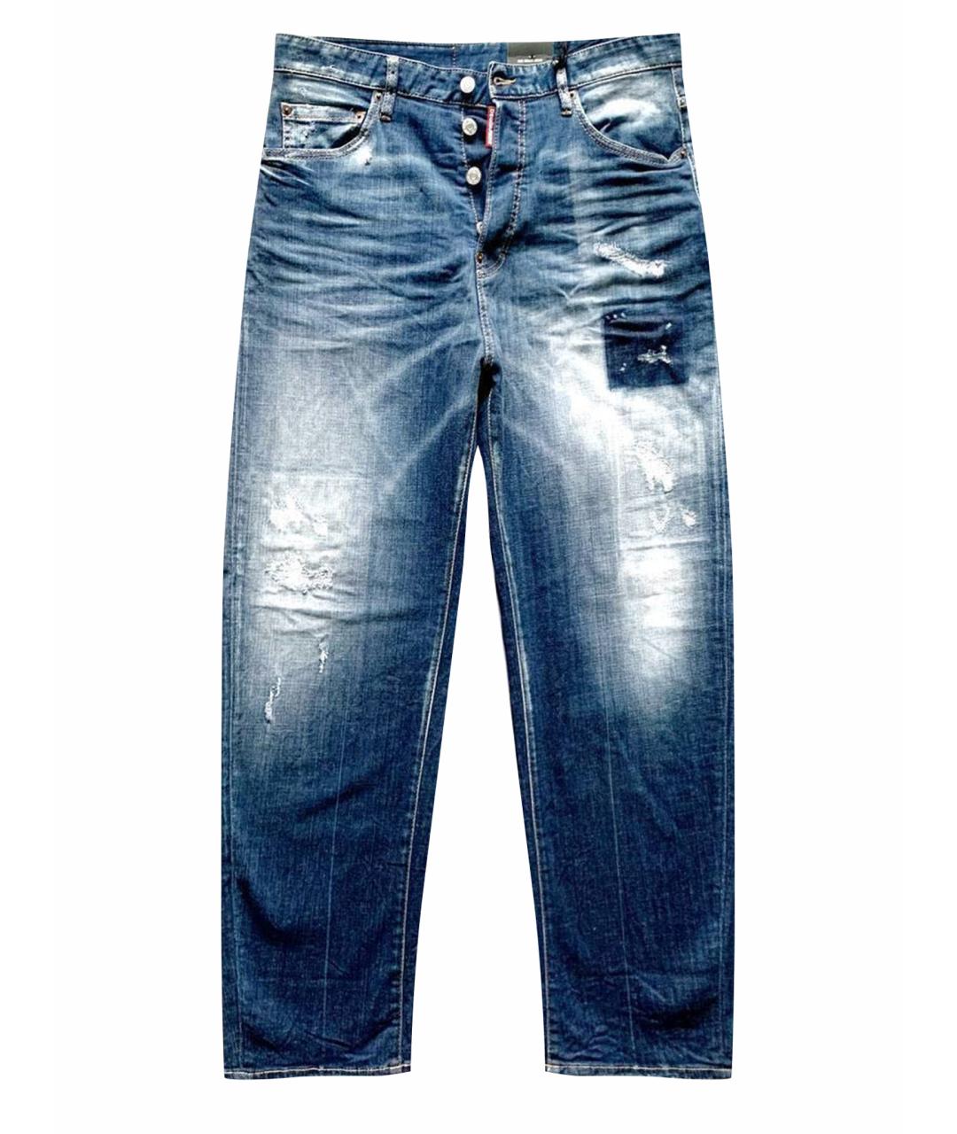 DSQUARED2 Мульти хлопковые прямые джинсы, фото 1