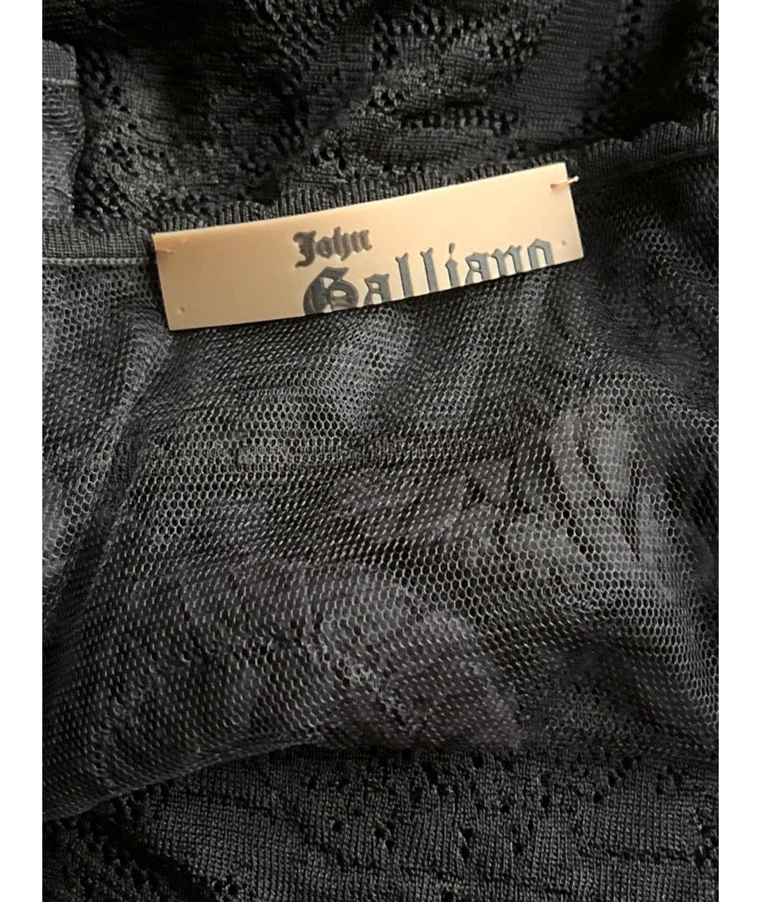 JOHN GALLIANO VINTAGE Черная блузы, фото 3